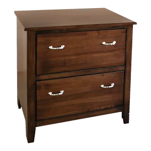Amish Economy Two-Drawer File Cabinet