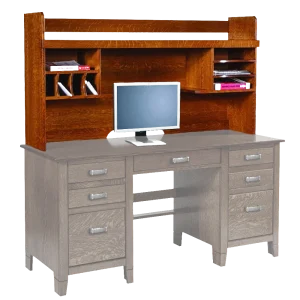 Amish Wakefield L-Desk (Drawers Both Sides)