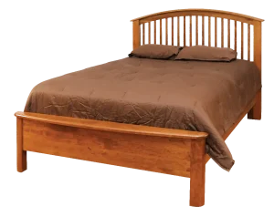Amish Meridian Slat Bed