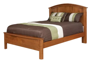 Amish Meridian Arch Panel Bed