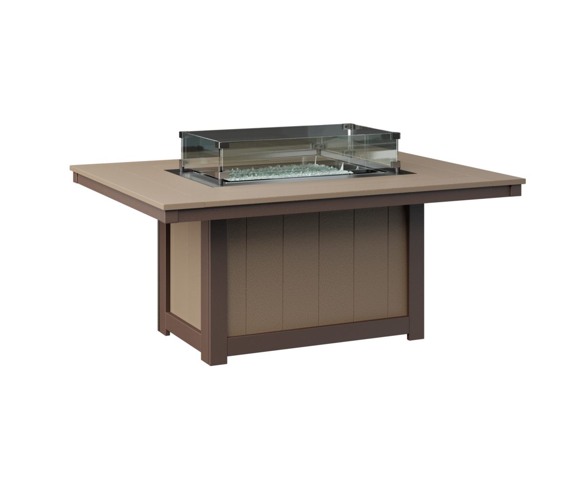 Donoma Rectangular Low Fire Pit by Berlin Gardens - 191-DRFP4254