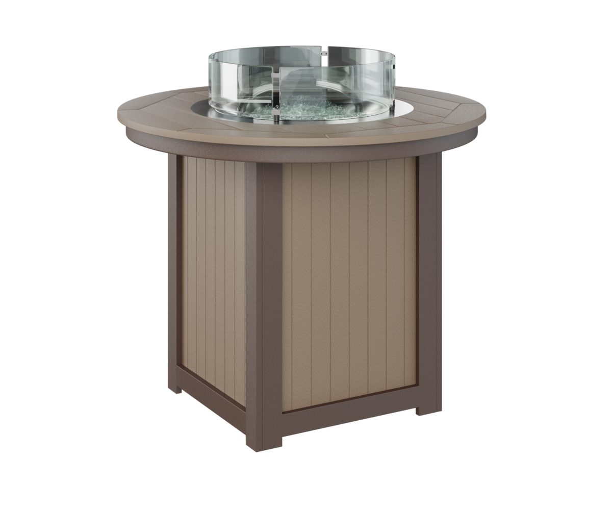 Donoma 44" Round Counter Fire Table by Berlin Gardens - 191-DRFT3644C