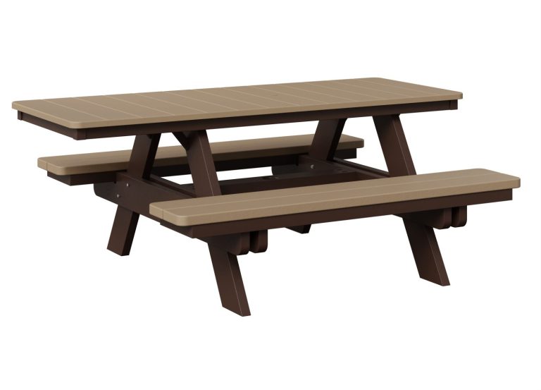 ADA Rectangle Picnic Table by Berlin Gardens – 191-RADA2872
