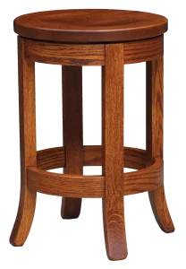 Amish Barrel Round Stool