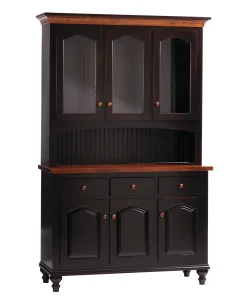 Amish Olympia 4 Door Hutch, Top Only Only