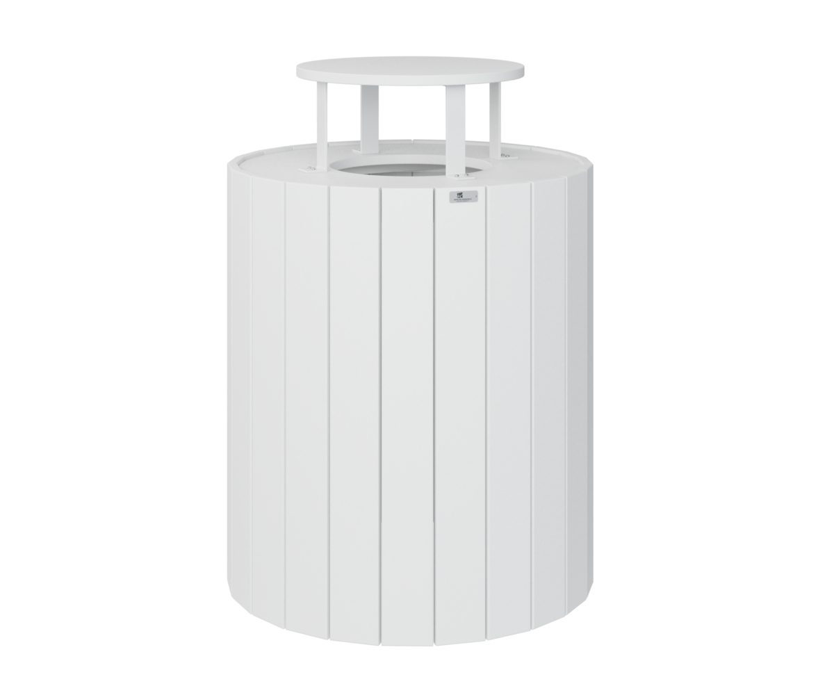 Rain Guard for Round Trash Can by Berlin Gardens