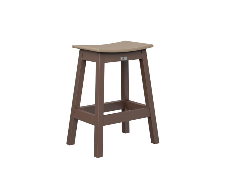 Saddle Counter Stool by Berlin Gardens