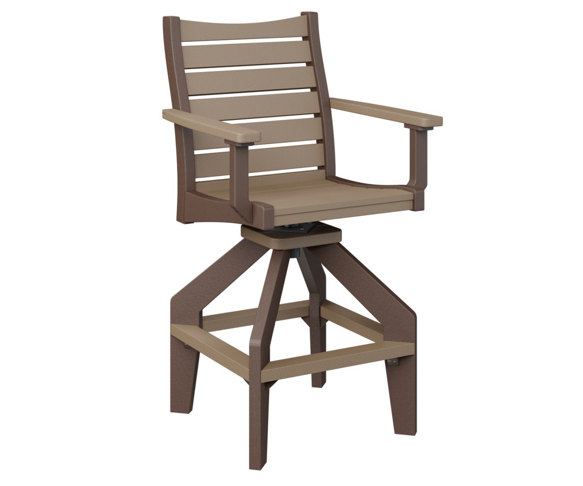 Bristol Swivel Bar Chair by Berlin Gardens