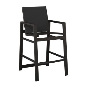 Vida Aluminum+Sling Bar Chair by Berlin Gardens