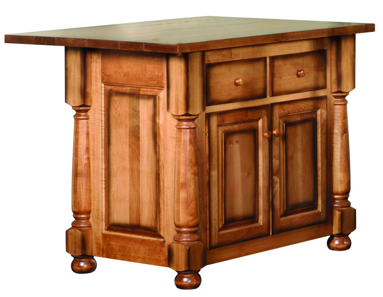 Amish Kimberly Island Base Only