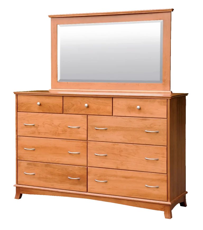 Amish Crescent 66″ Tall Dresser