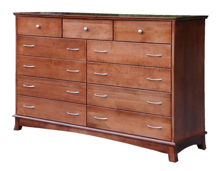 Amish Crescent Tall Dresser