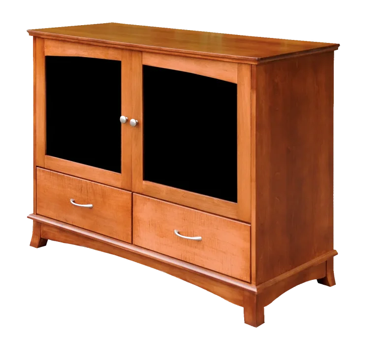 Amish Crescent 48″ Plasma TV Stand