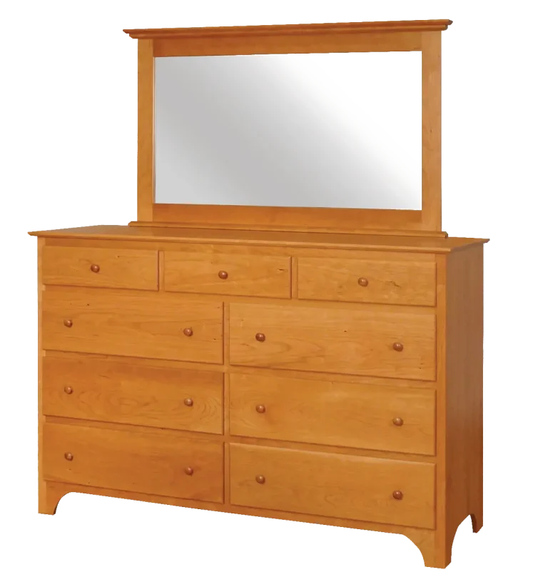 Amish Shaker Tall Dresser