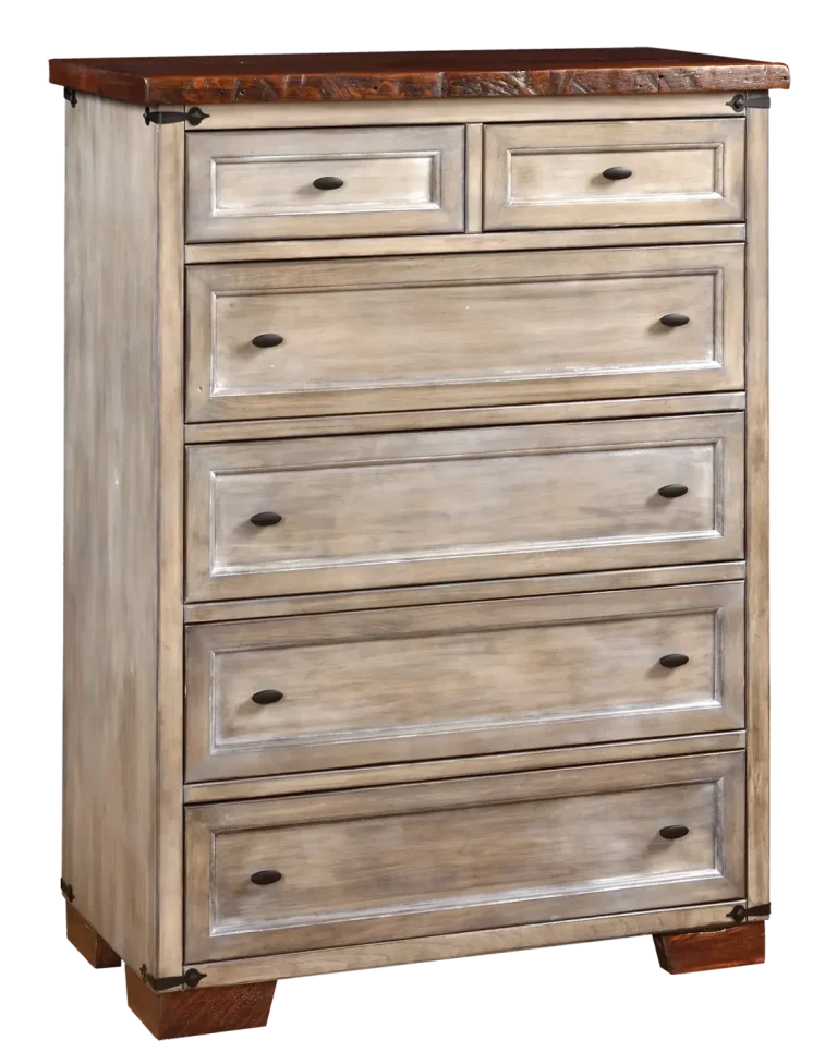 Amish Farmhouse Heritage 6 Drawer Chest