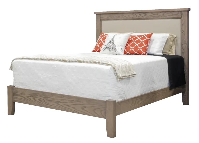 Amish Kensington Fabric Panel Bed