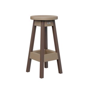 Saddle Bar Stool by Berlin Gardens