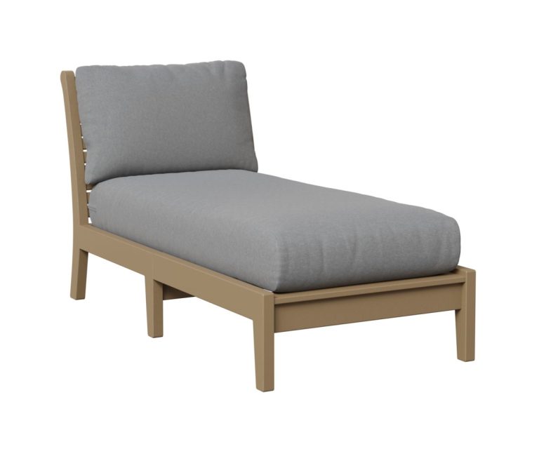 Classic Terrace Chaise Lounge without Arms by Berlin Gardens