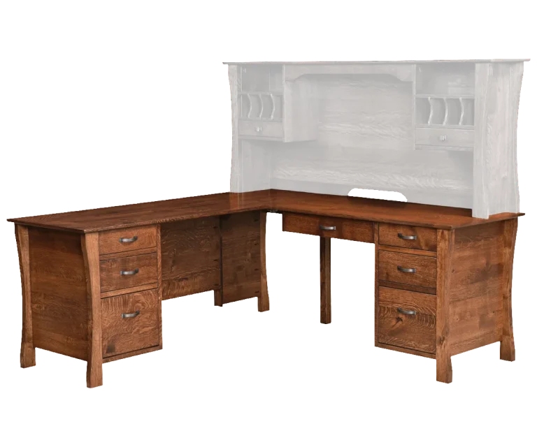 Amish Kapernaum Corner Computer Desk