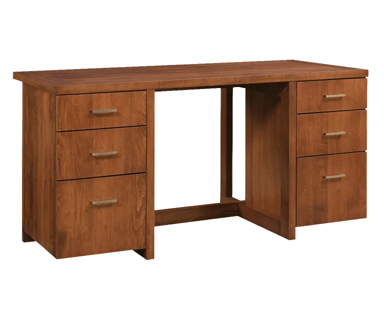Amish Montrose Double Pedestal Desk