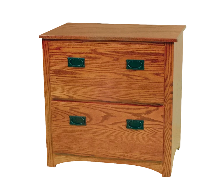 Amish Mission Two-Drawer Lateral File Cabinet*
