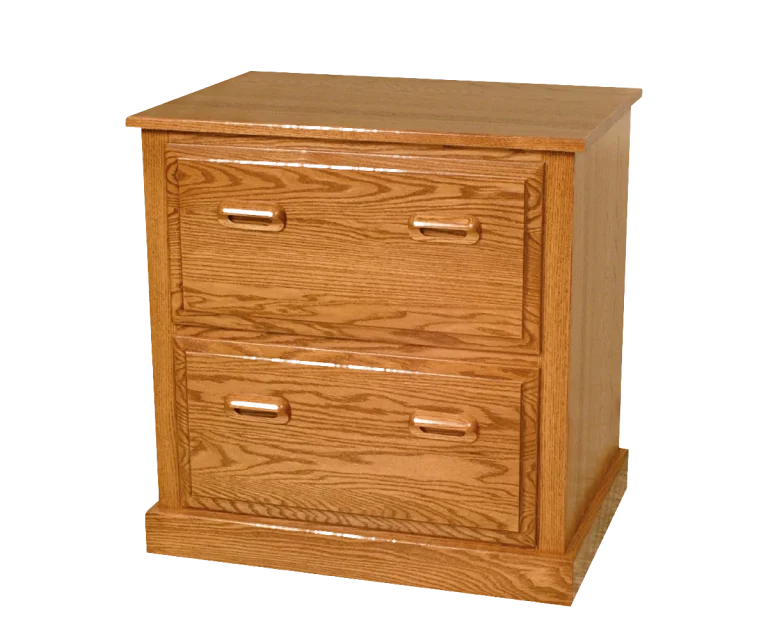 Amish Traditional Two-Drawer Lateral File Cabinet*