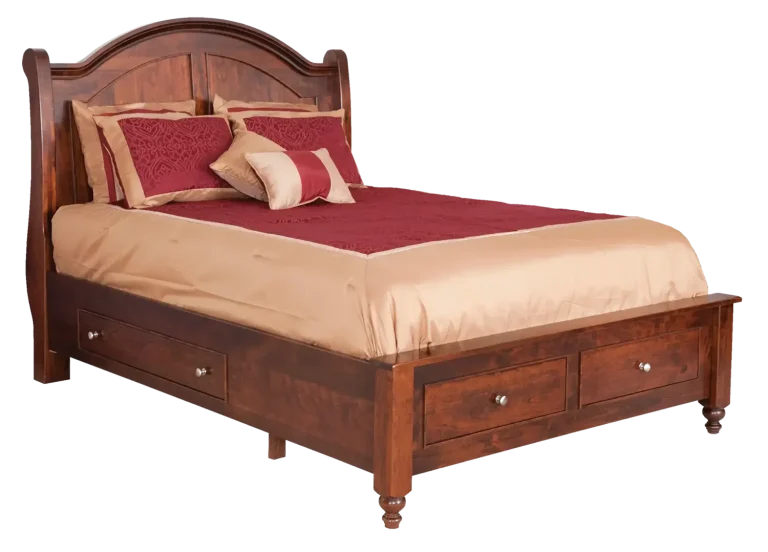 Amish Duchess Sleigh Bed