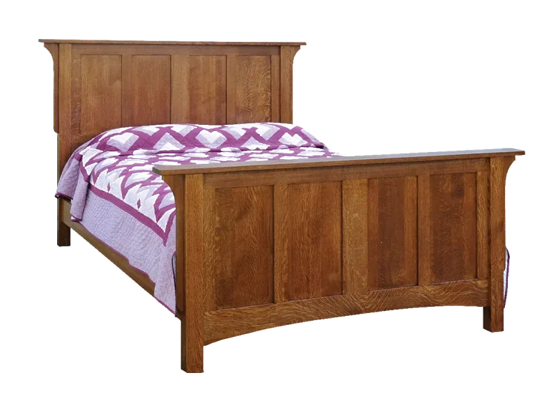 Amish Empire Mission Panel Bed