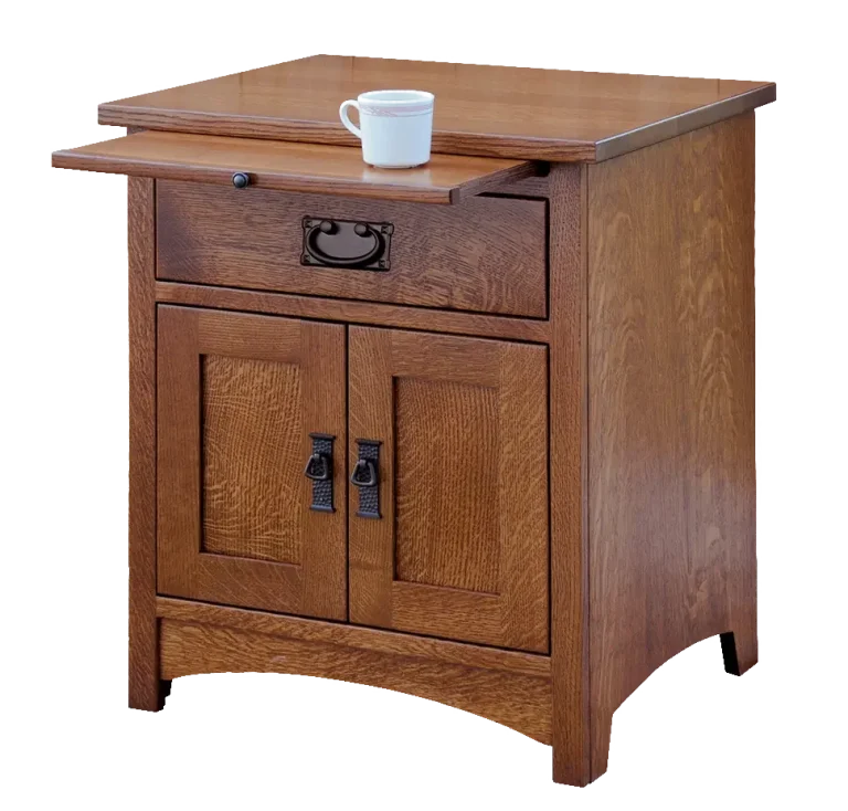 Amish Empire Mission Nightstand with 1 Drawer, 2 Doors