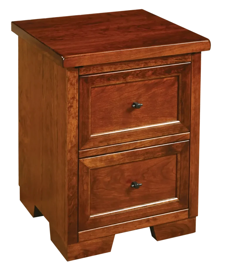 Amish Farmhouse 2 Drawer Nightstand