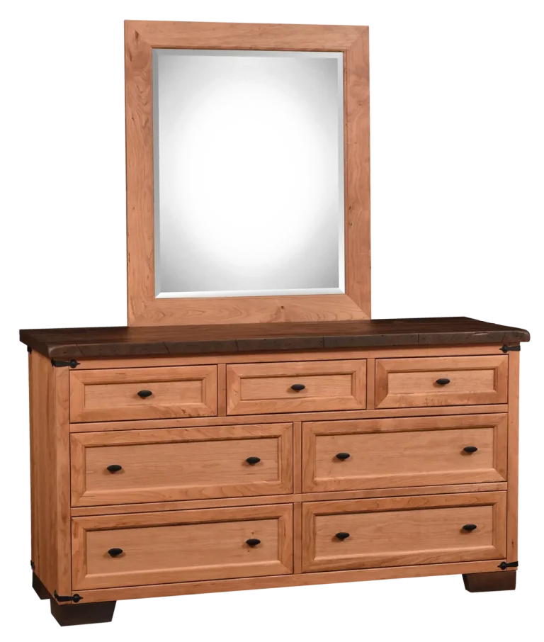 Amish Farmhouse Heritage Double Dresser Only