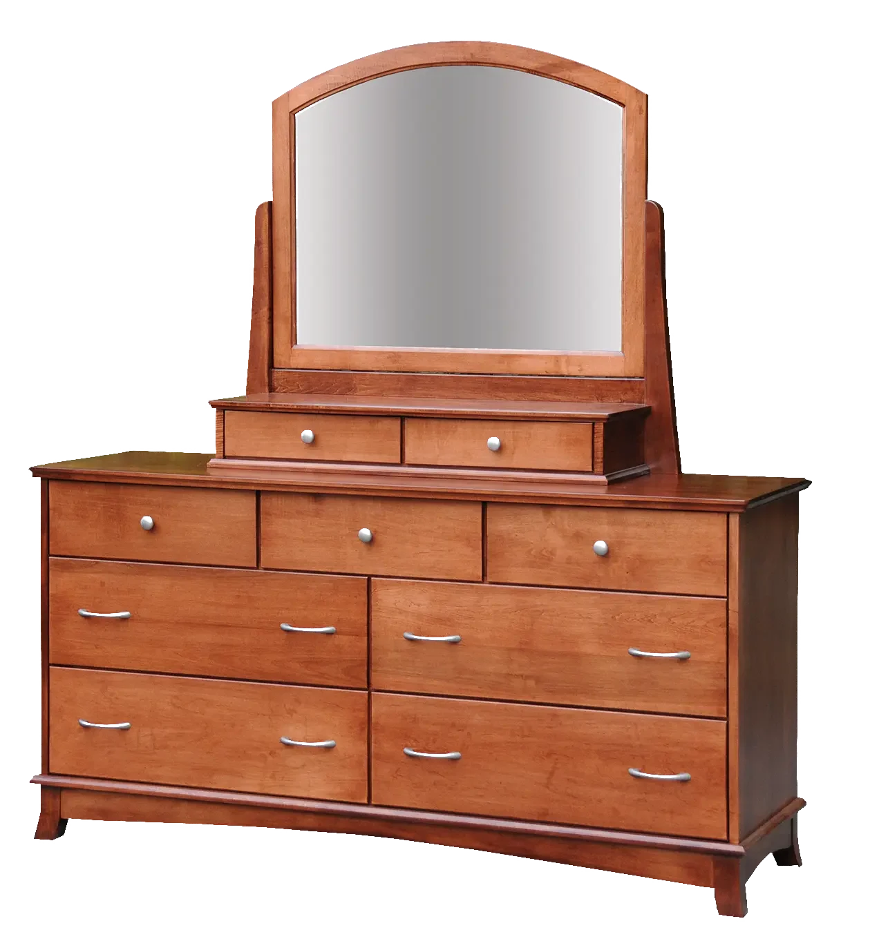 Amish Crescent 66" Dresser