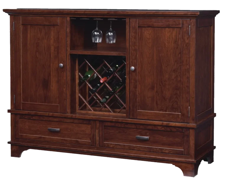 Amish Arlington Wine Cabinet