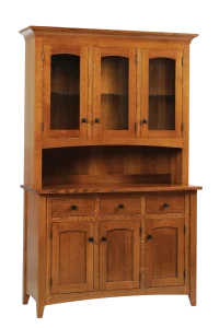 Amish Blakely 4 Door Hutch, Base Only