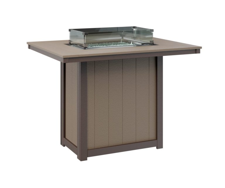 Donoma 42″ X 54″ Rectangular Bar Fire Table by Berlin Gardens