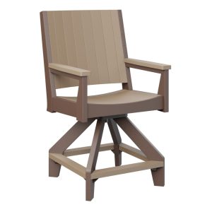 Bristol Swivel Counter Chair by Berlin Gardens