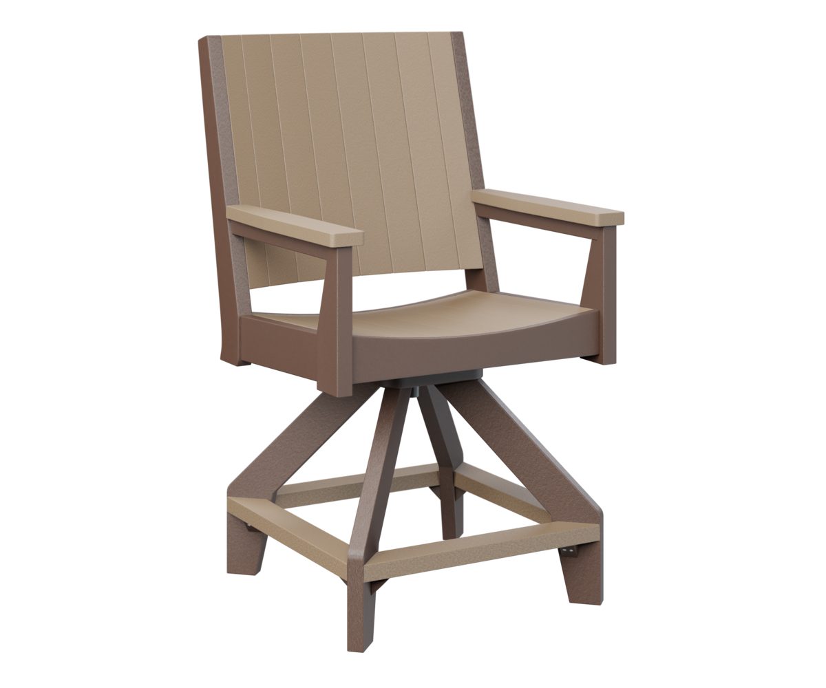 Mayhew Chat Swivel Counter Chair by Berlin Gardens