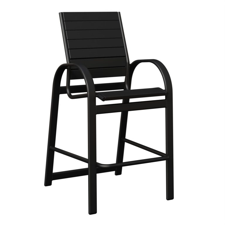 Murphy Aluminum+Poly Bar Chair by Berlin Gardens