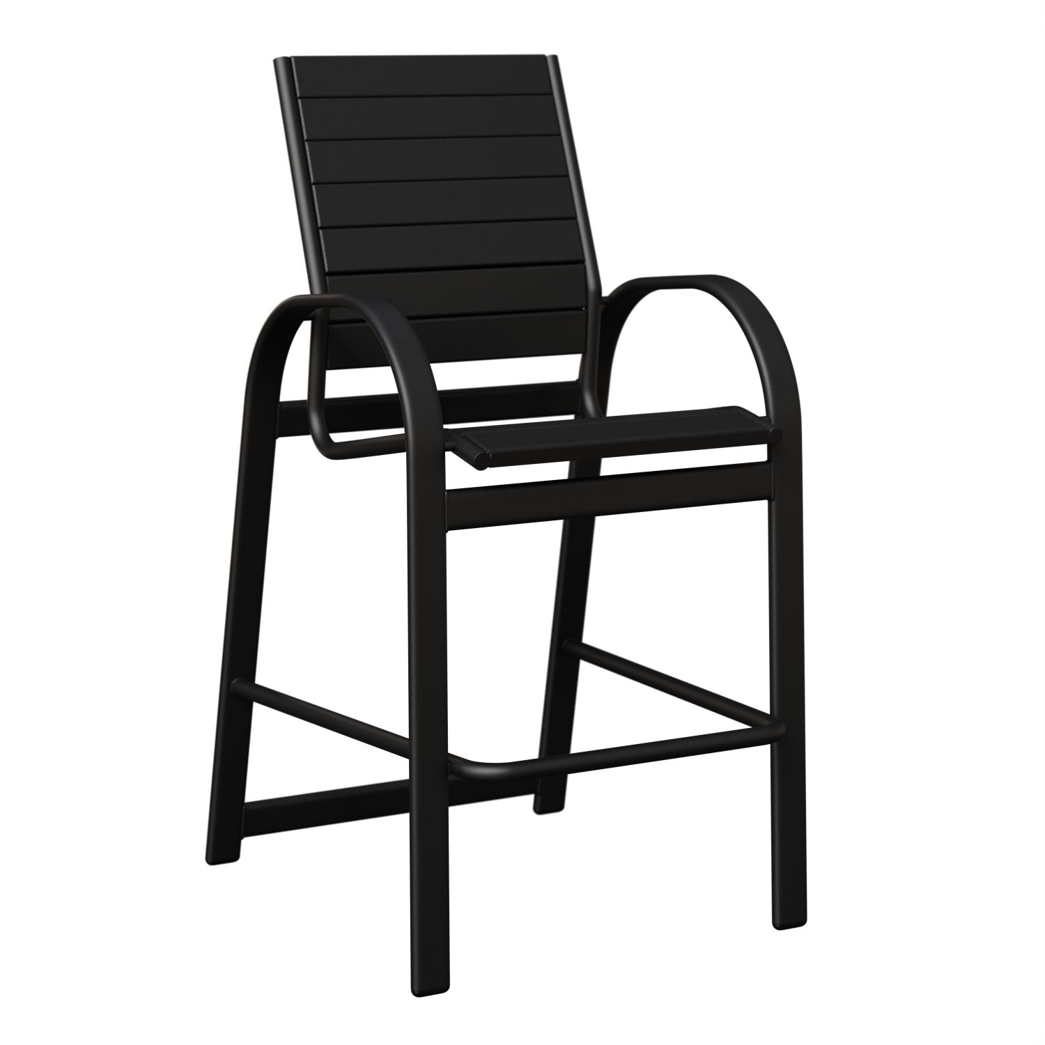 Murphy Aluminum+Poly Bar Chair by Berlin Gardens