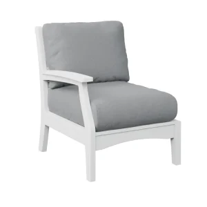 Classic Terrace Arm Sectional Club Chair – Left by Berlin Gardens