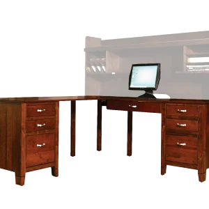 Amish Economy Two-Drawer File Cabinet