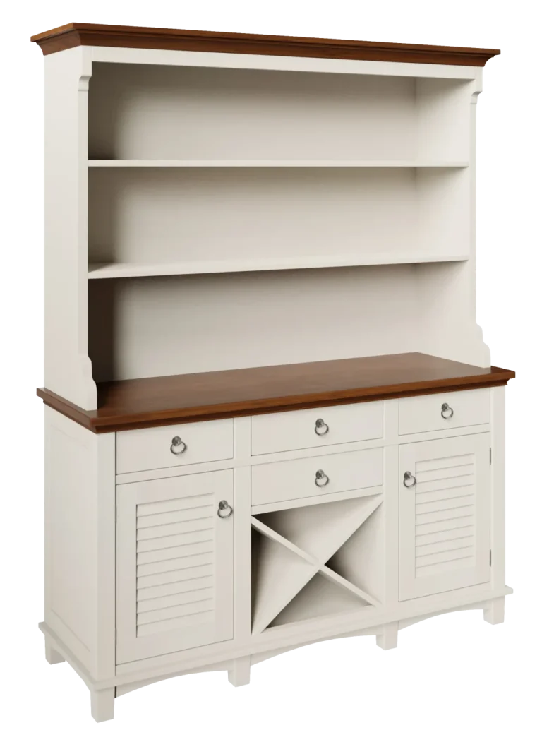 Amish Glendale Hutch, Base Only