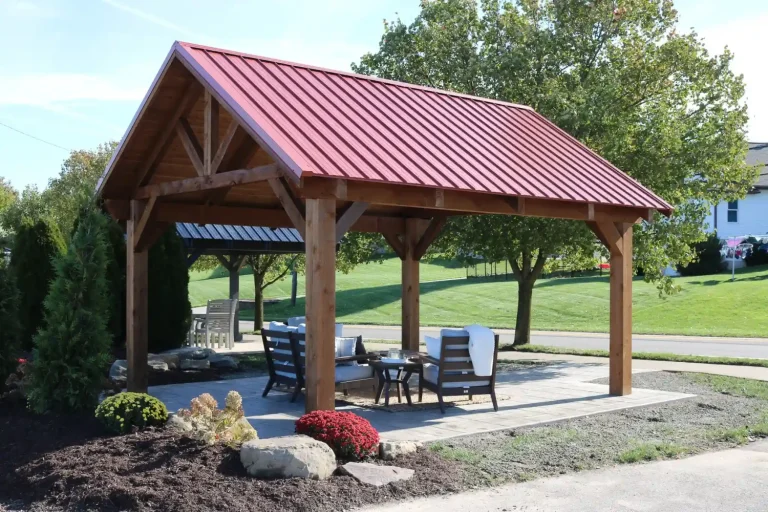 Mesa Rough Sawn Wood Pavilion from Berlin Gardens