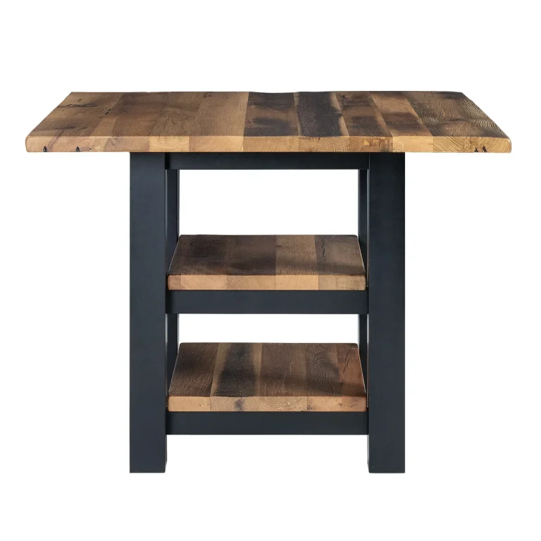 Amish Franklin Solid Hardwood Counter-Height Dining Table