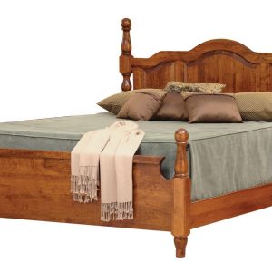 Amish Cathedral Crest Bed