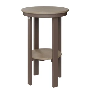 Round End Table Bar Height by Berlin Gardens