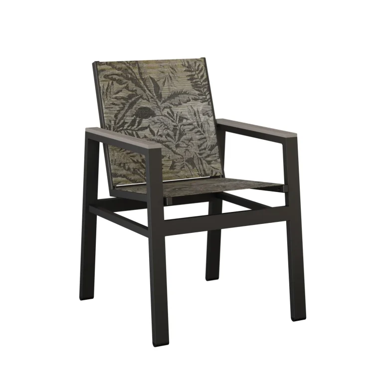 Vida Aluminum+Sling Dining Chair by Berlin Gardens