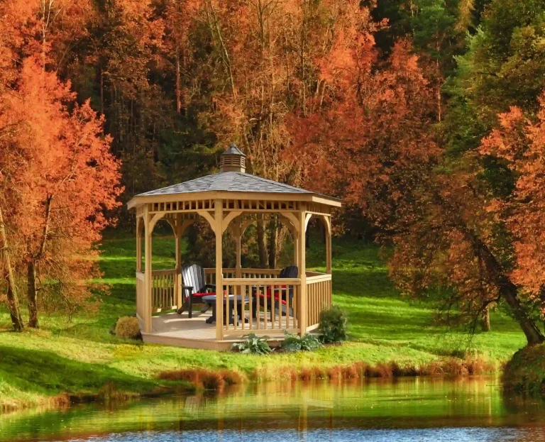 Monticello Treated Wood Octagon Gazebo from Berlin Gardens