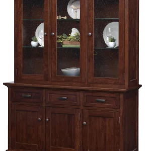 Amish Arlington 4 Door Hutch, Top Only