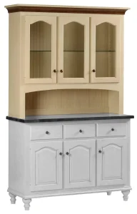 Amish Addison 4 Door Hutch, Top Only